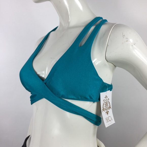 Becca Strappy Lace Up Back Bikini Top - Picture 12 of 15